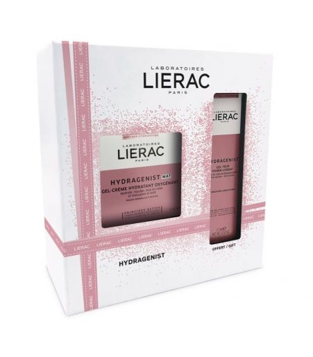 Lierac Cofanetto Hydragenist Gel Crema 50ml+ gel occhi 15 ml