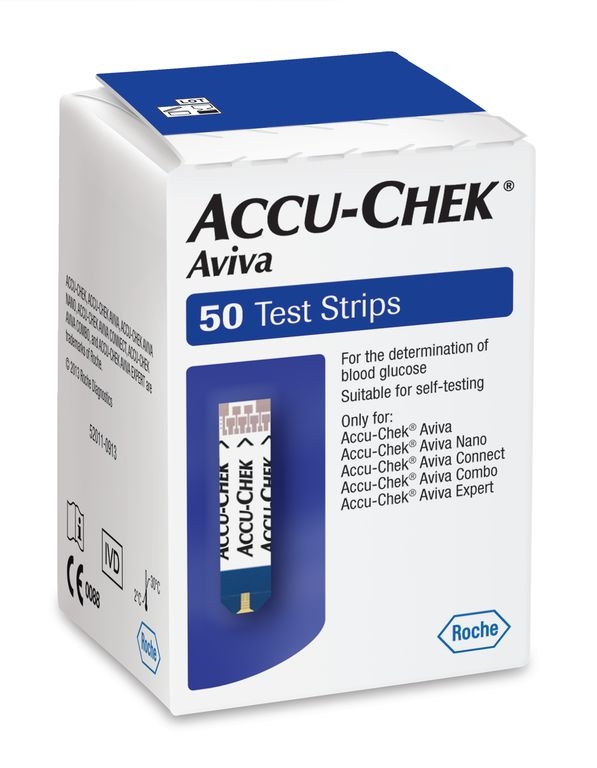 Accu-Chek Aviva Strisce Reattive Controllo Glicemia 50 Pz