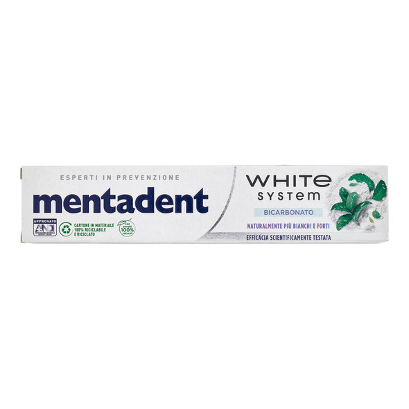 MENTADENT DENT W/SYSTEM BICARB 75M