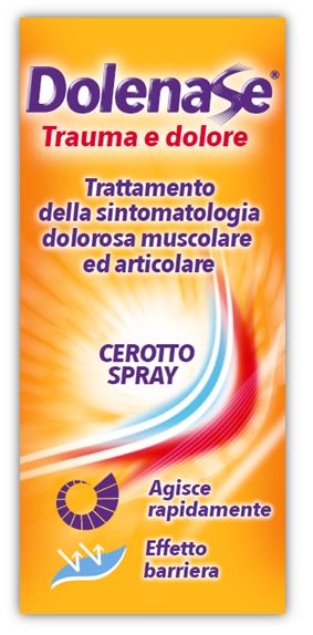 Dolenase Cerotto Spray trauma e dolore 50ml