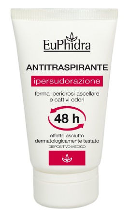 Euphidra Deodorante In Crema Antitraspirante Per Ipersudorazione 40 ml