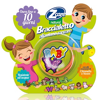 Zcare natural Baby Braccialetto Allontana Insetti