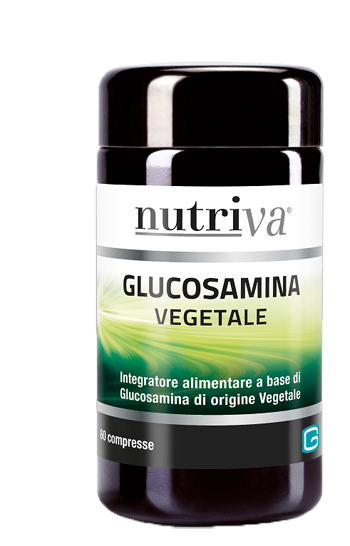 Nutriva Glucosamina vegetale 60 compresse per la cartilagine
