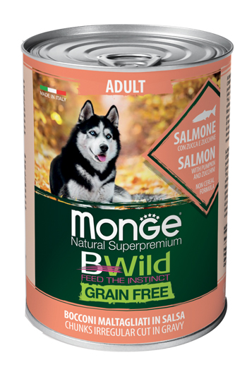 MONGE GRAIN FREE AD SALM/ZUC