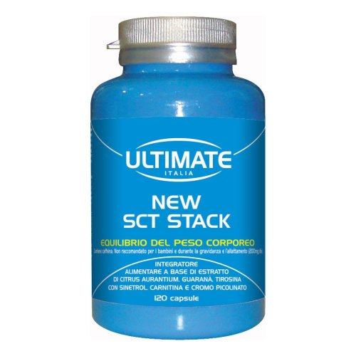 Ultimate Sport New SCT Stack Integratore Brucia Grassi 120 Capsule