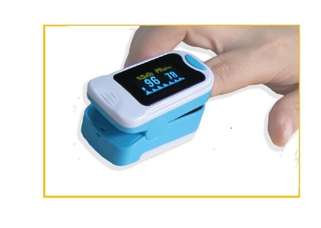 Cavallaro Pulsossimetro da Dito con Display
