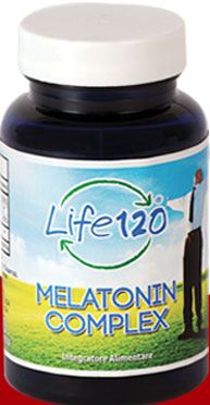 Melatonin Complex - Integratore per il riposo notturno - 180 compresse