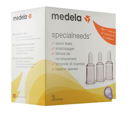 Medela SpecialNeeds Tettarelle di Ricambio 3 Pezzi