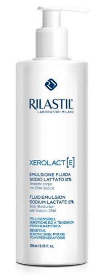 Rilastil Xerolact Emulsione Fluida 12% Pelle Secca E Xerotica 250 ml
