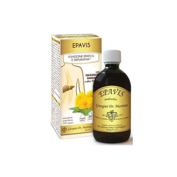 Dr. Giorgini Epavis Liquido Analcoolico Integratore Epatico 500 ml