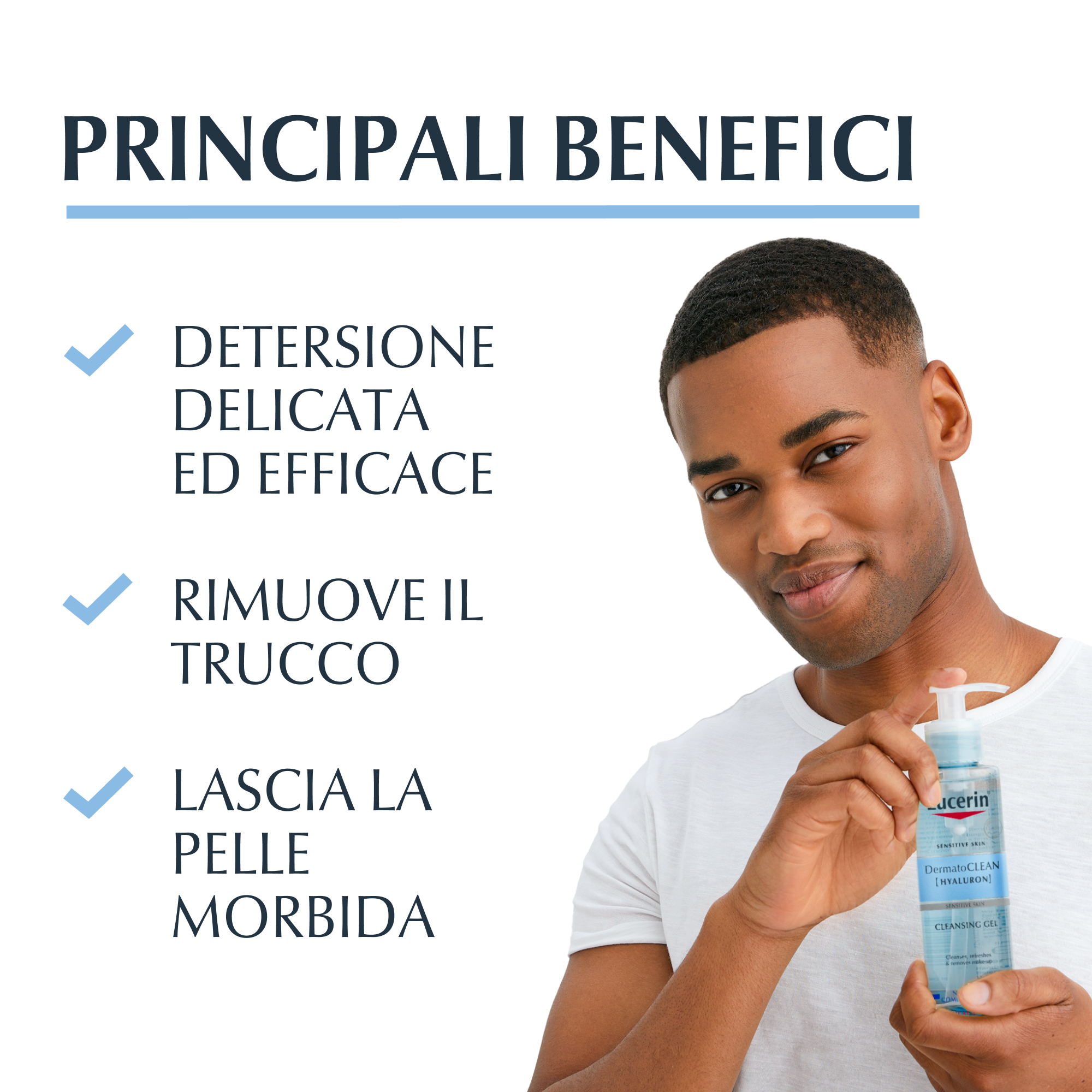 Eucerin DermatoCLEAN Gel Detergente Rinfrescante