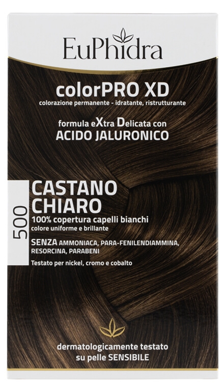 Euphidra ColorPRO XD 500 Castano ChiaroTintura Capelli Extra Delicata