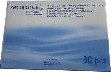 CATETERE NEL U CH12 40CM 30PZ