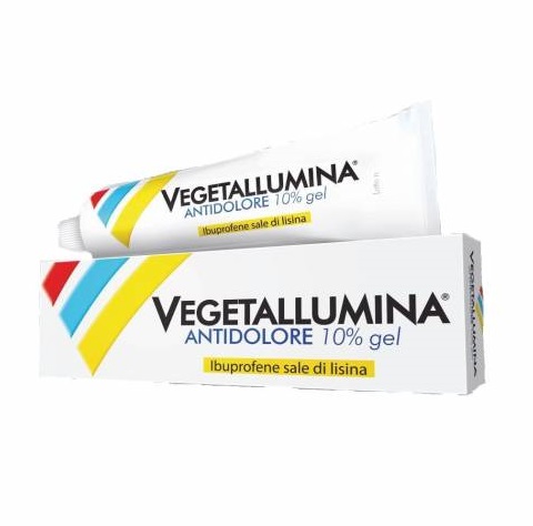 Vegetallumina Antidolore 10% Gel 120g