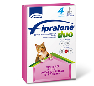 FIPRALONE DUO GATTO 4 PIP ROSA