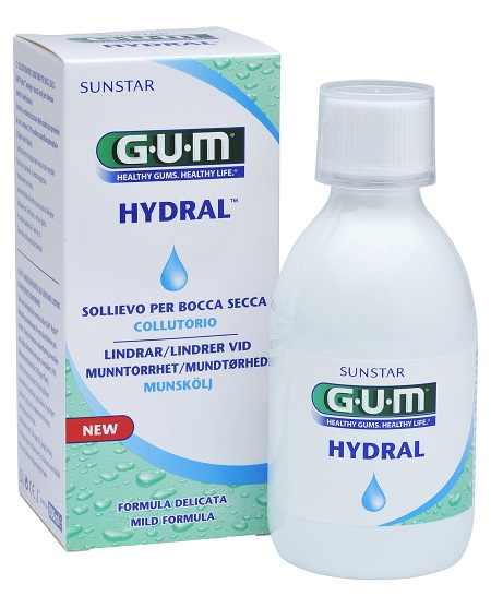 Gum Hydral Collutorio Bocca Secca 300 ml