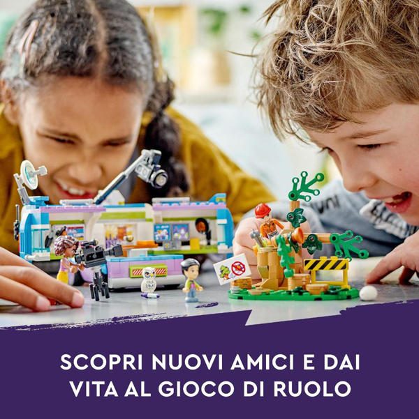 LEGO FRIENDS FURGONE TROUPE TV