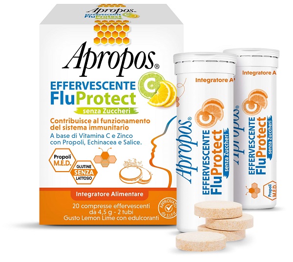 APROPOS EFFERV C FLUPROT 20CPR