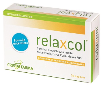 Relaxcol Integratore Gonfiore e Tensione Addominale 36 Capsule