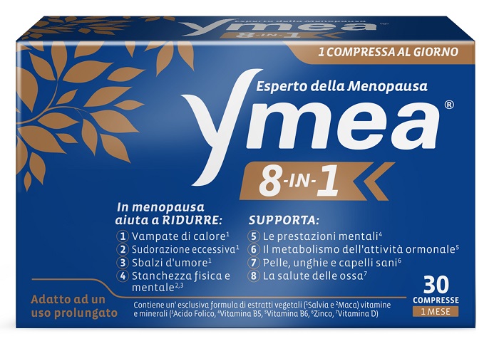 Ymea 8 In 1 Integratore Menopausa 30 Compresse