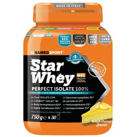STAR WHEY ISOLATE LEMON CHEESECAKE - 750G 