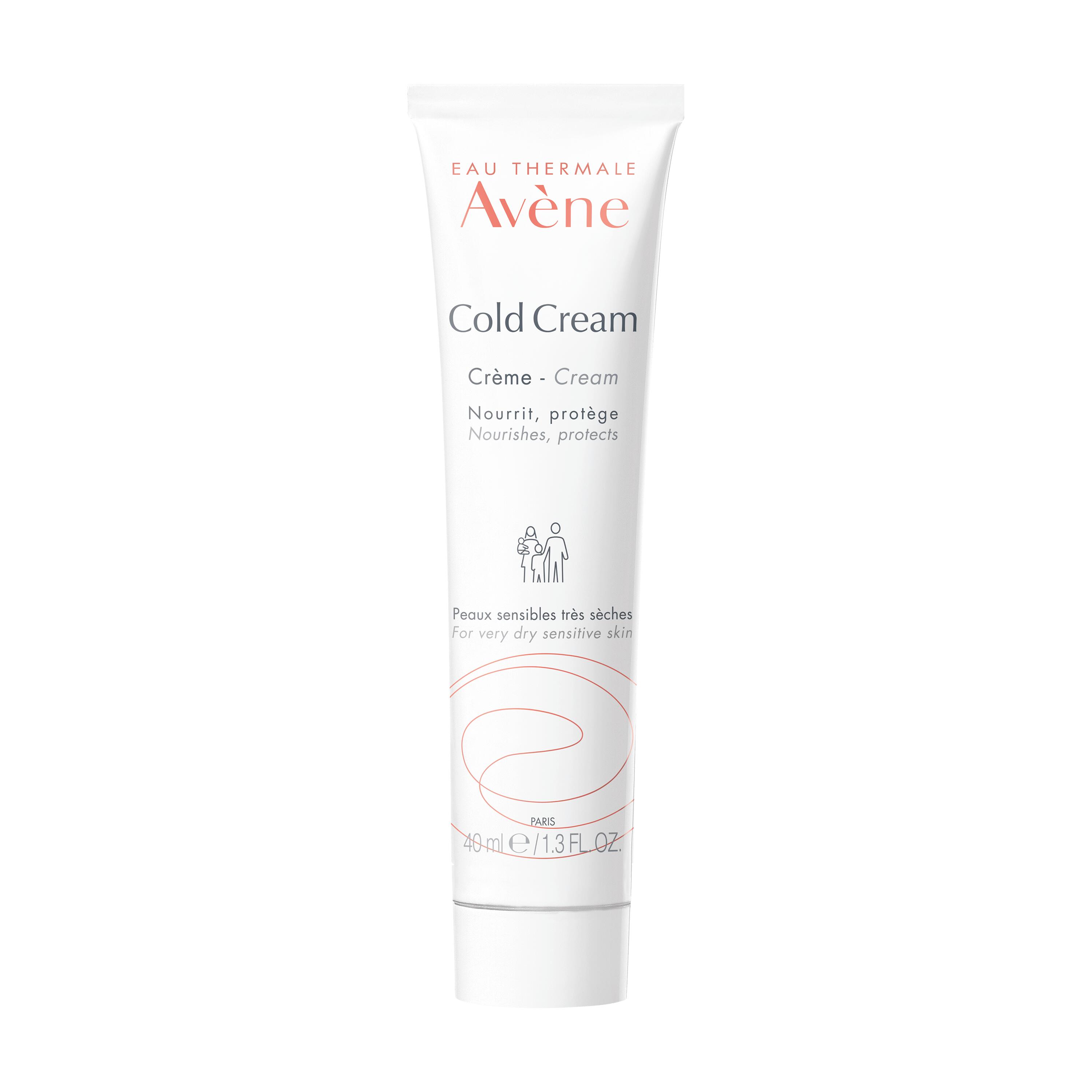 Avène Cold Cream - Crema Nutriente, Idratante, Protettiva Per Pelle Sensibile Molto Secca Viso E Corpo 40 ml