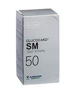 Glucodard-SM Test Strips Sistema Per La Misurazione della G licemia 50 Pezzi