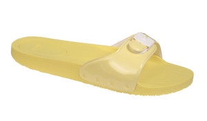 SCHOLL POP SYNPAT W YELLOW 36