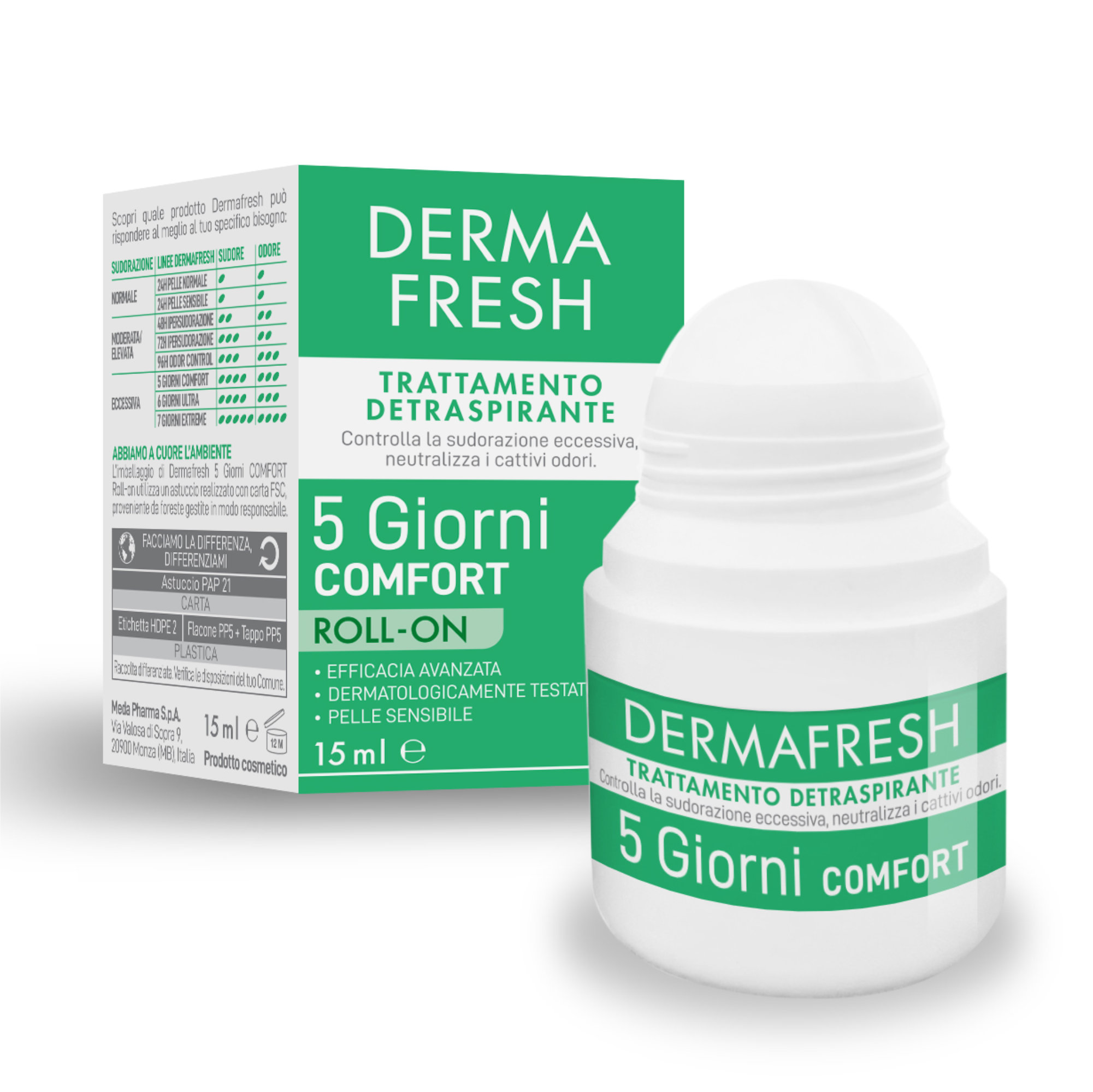 DERMAFRESH 5 GIORNI ROLL ON