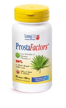 Longlife Prostafactors Integratore Sistema Urinario Uomo 60 Capsule