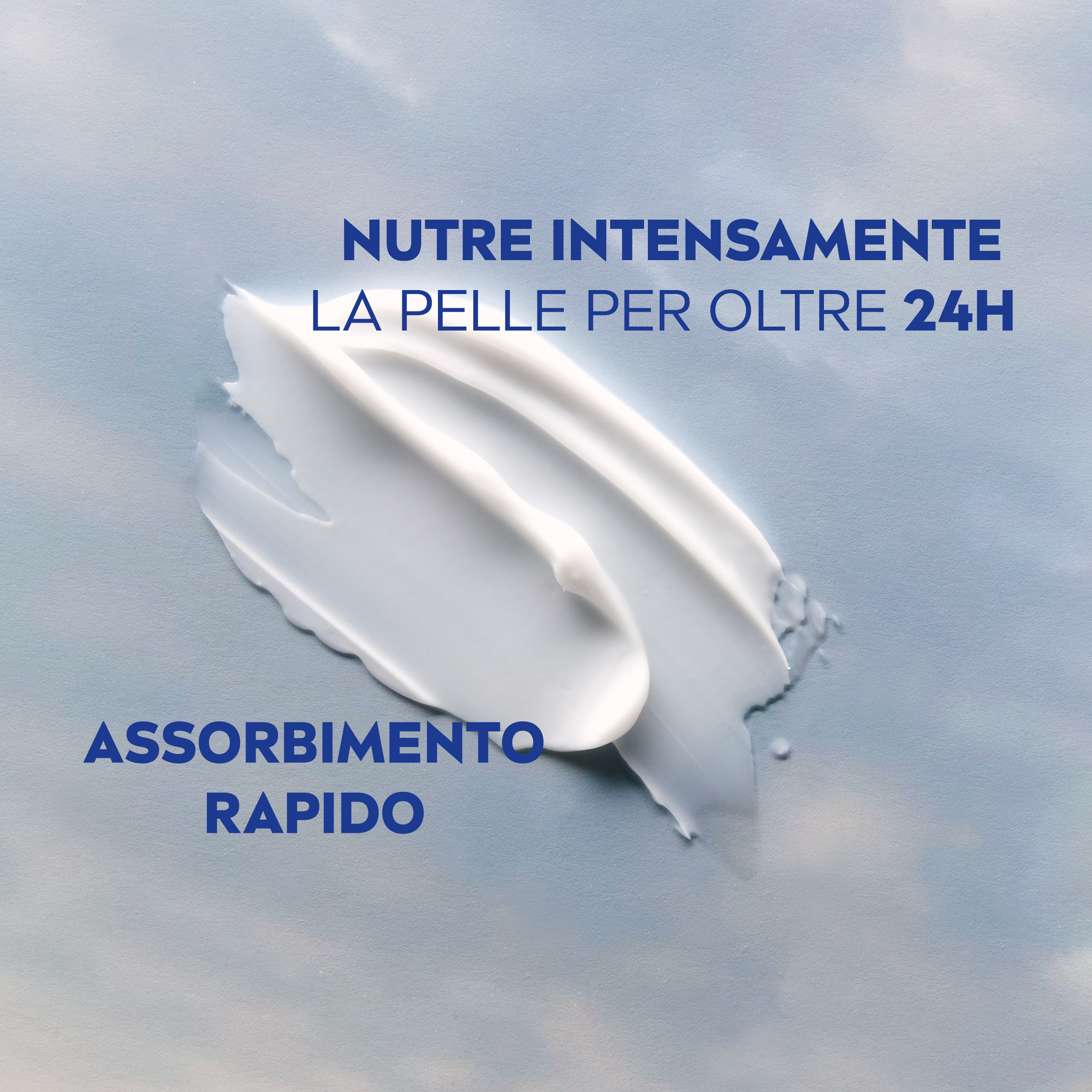 Nivea Care Crema Nutriente 200 ml, Crema idratante corpo, viso e mani per un nutrimento profondo 24h