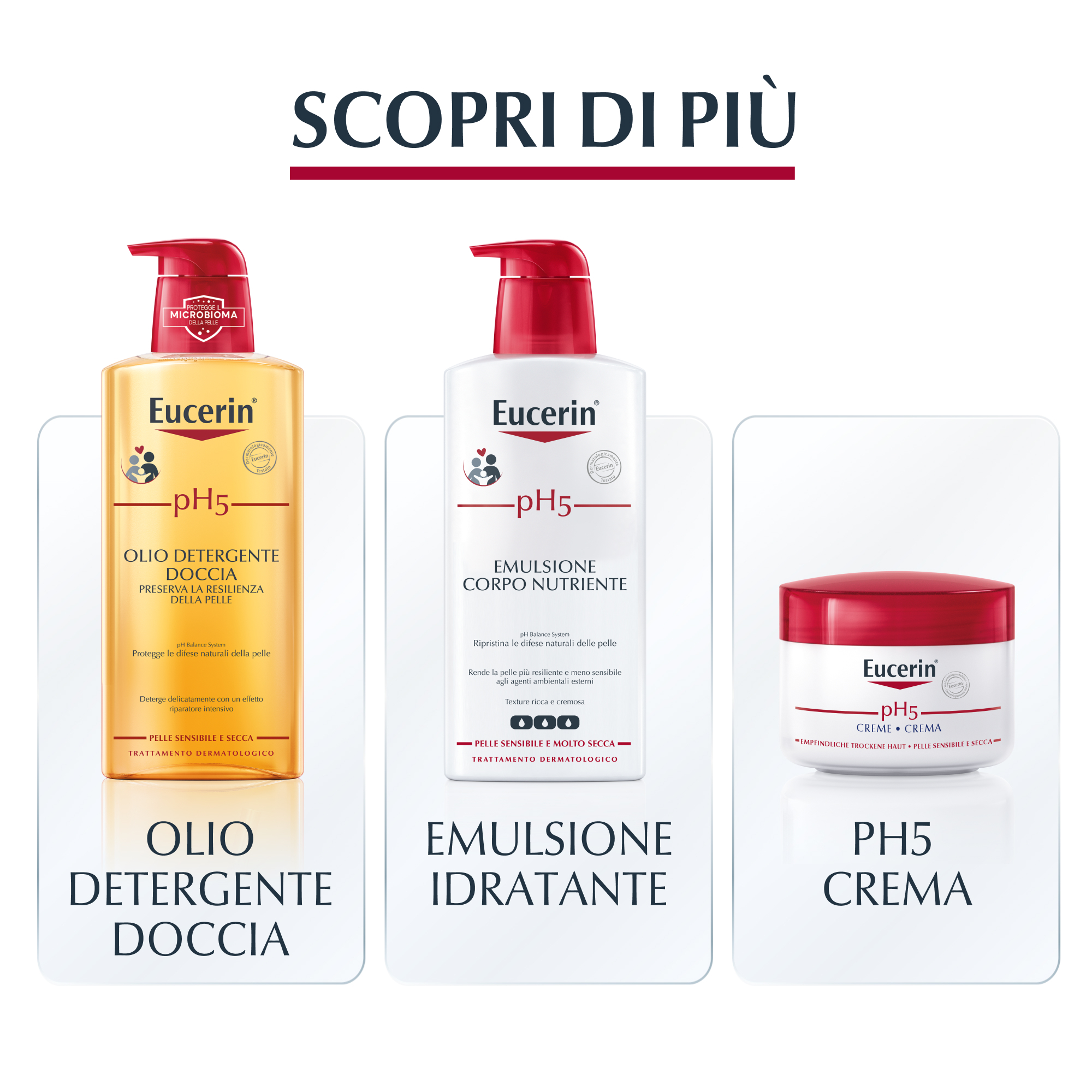 Eucerin Stick Labbra Protezione Attiva Pelle Sensibile 5,5 g