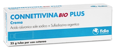 ConnettivinaBio Plus Crema Dermatologica Trattamento Piaghe e Ulcere 25 g