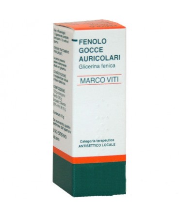 Fenolo Marco Viti 1% Gocce Auricolari 10 g