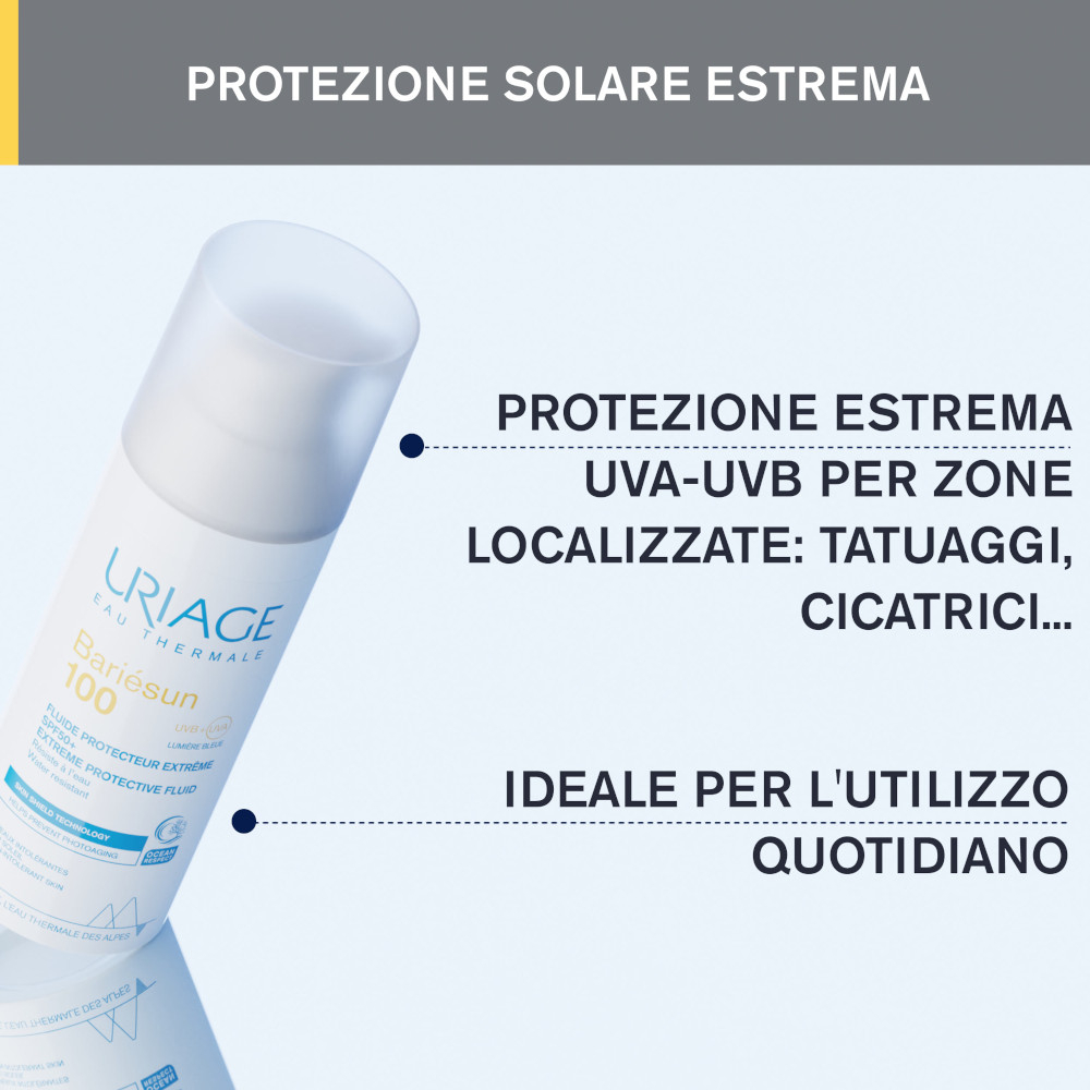 Uriage BARIÉSUN 100 Fluido Solare SPF50+ 50mL