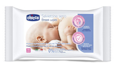 Chicco Salviette Detergenti Seno 72 Pezzi