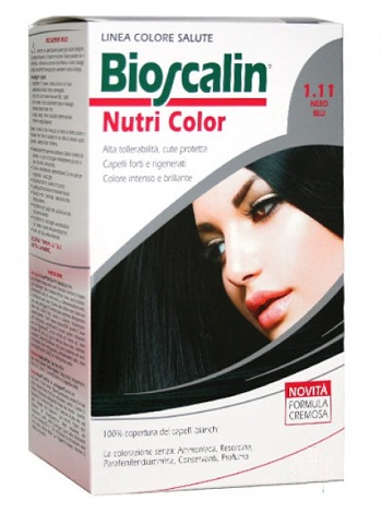 Bioscalin Nutri Color 1.11 Nero Blu Trattamento Colorante