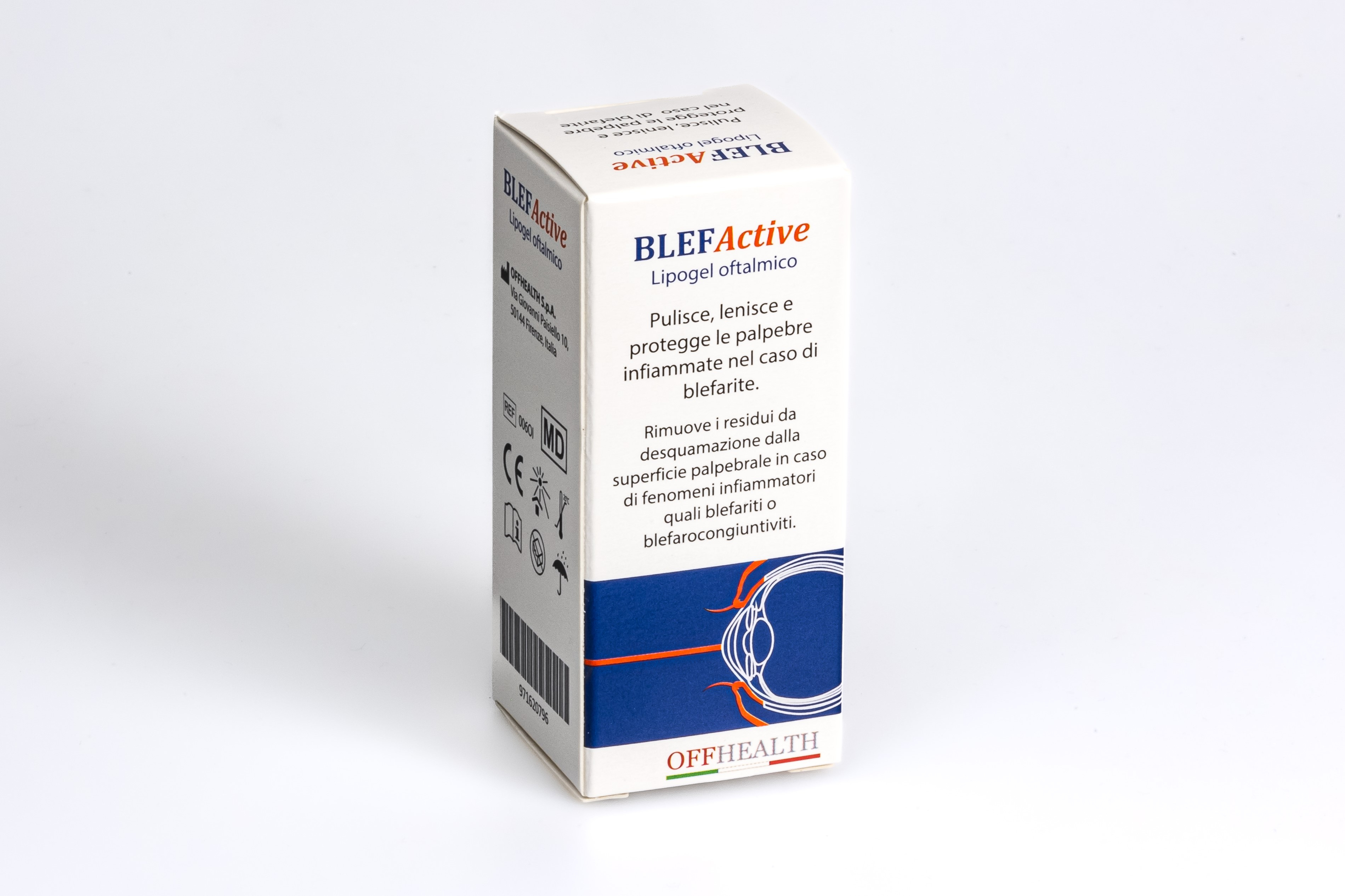 Blefactive Lipogel Oftalmico Azione Lenitiva Per Blefariti 15 ml
