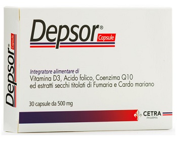 DEPSOR 30 CAPSULE 500MG