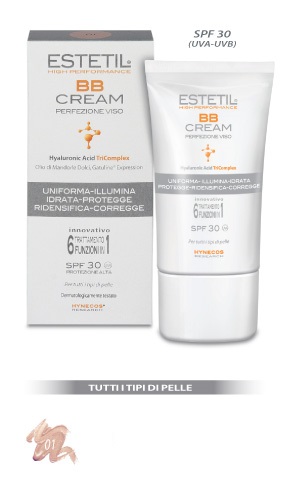 ESTETIL BB Cream Perfezione Viso trattamento 6 in 1 SPF 30 n. 01