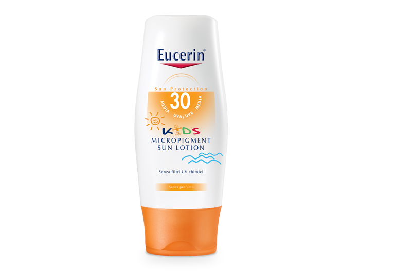 Eucerin Sun Bambini Micropigment Lozione Solare FP 30 Protezione Alta 150 ml