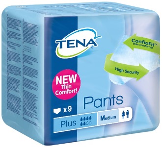 TENA PANTS PLUS PANN M 9PZ