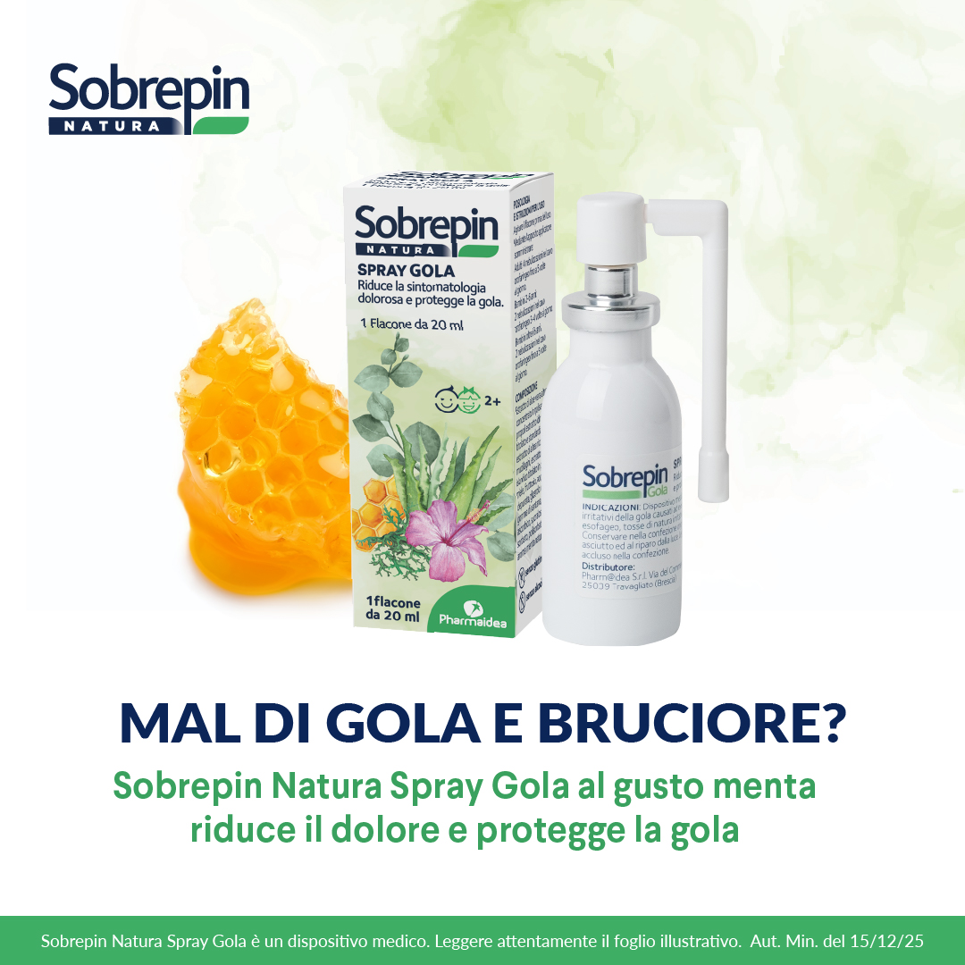Sobrepin Natura - Spray Per La Gola 20 ml