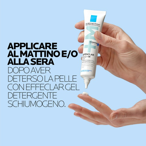 La Roche-Posay Effaclar Duo+M Trattamento Viso Anti-imperfezioni per pelle mista, grassa o a tendenza acneica 40 ml