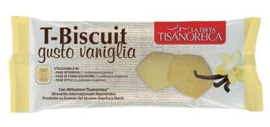 Tisanoreica T-Biscuit Biscotto alla Vaniglia 50 g 