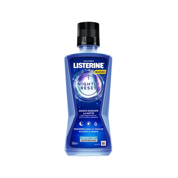 Listerine Nightly Reset Collutorio Per La Notte 400 ml