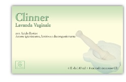 Clinner Lavanda Vaginale 4 Flaconcini da 140 ml