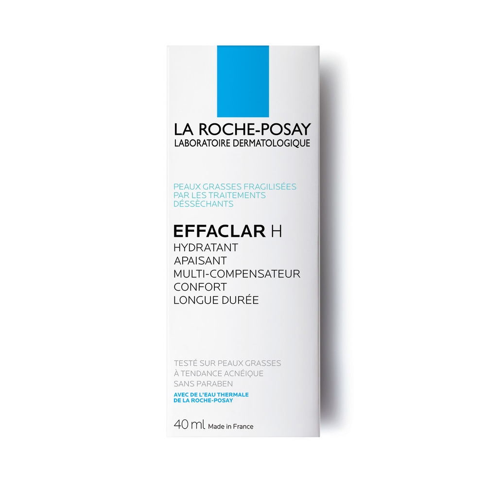La Roche Posay Effaclar H Trattamento Idratante Lenitivo Multicompensatore Pelle Grassa 40 ml