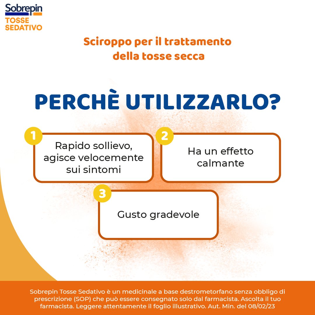 SOBREPIN TOSSE SECCA SEDATIVO SCIROPPO 30 MG/1O ML - 150ml
