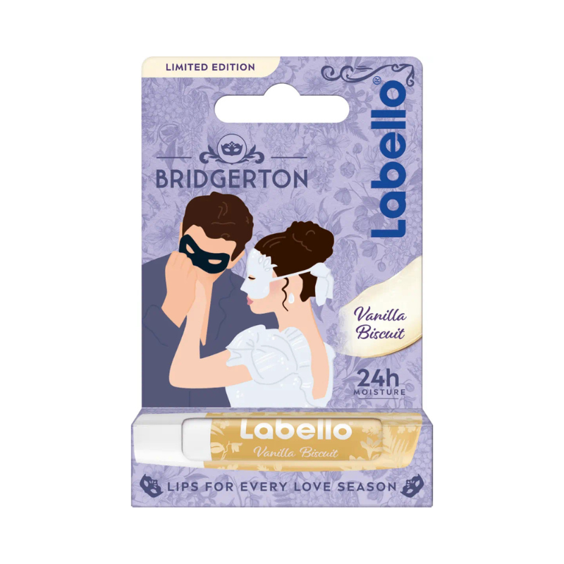 Labello - Limited Edition Bridgerton - Balsamo Labbra Vanilla Biscuit 4,8 g